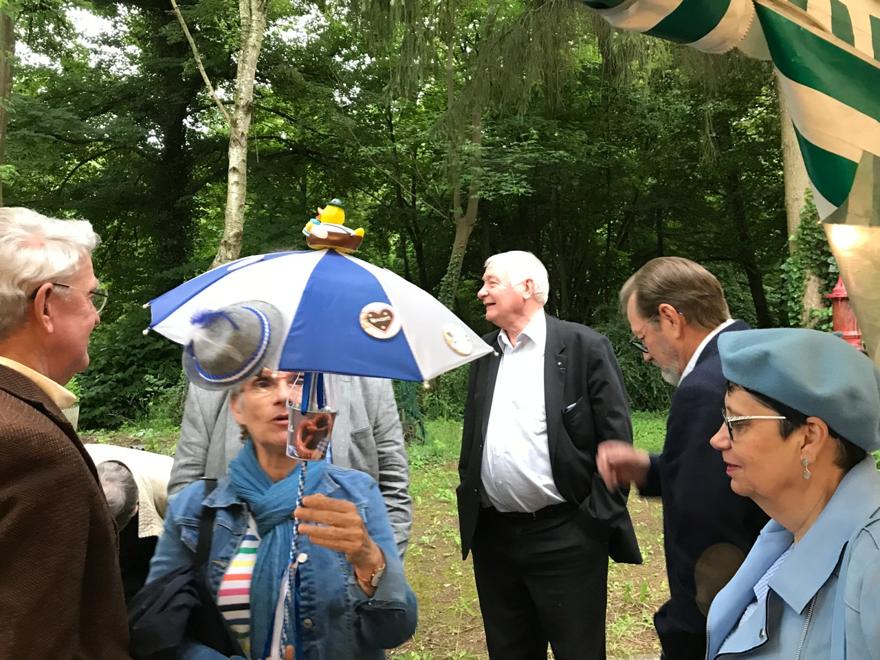 Une belle soirée dans la forêt au restaurant du Carandeau