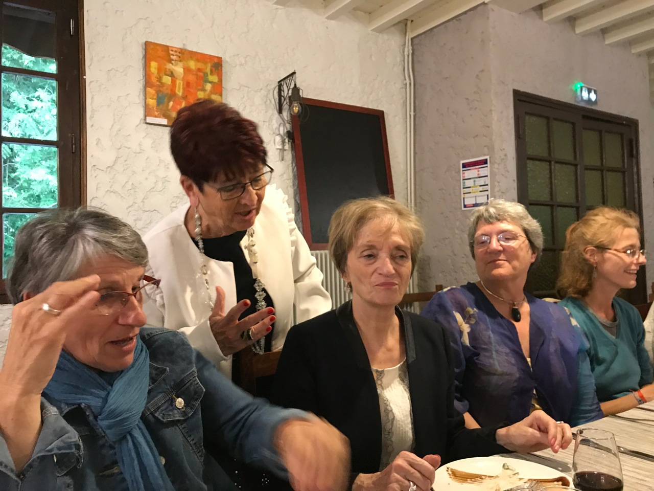 Une belle soirée dans la forêt au restaurant du Carandeau