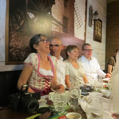 18 mai 2015 Berufsschule au Bistrot du terroir