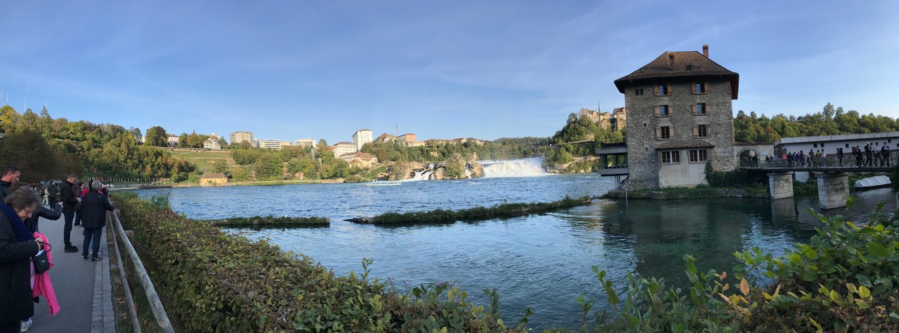 Les chutes du Rhin à Schaffhausen