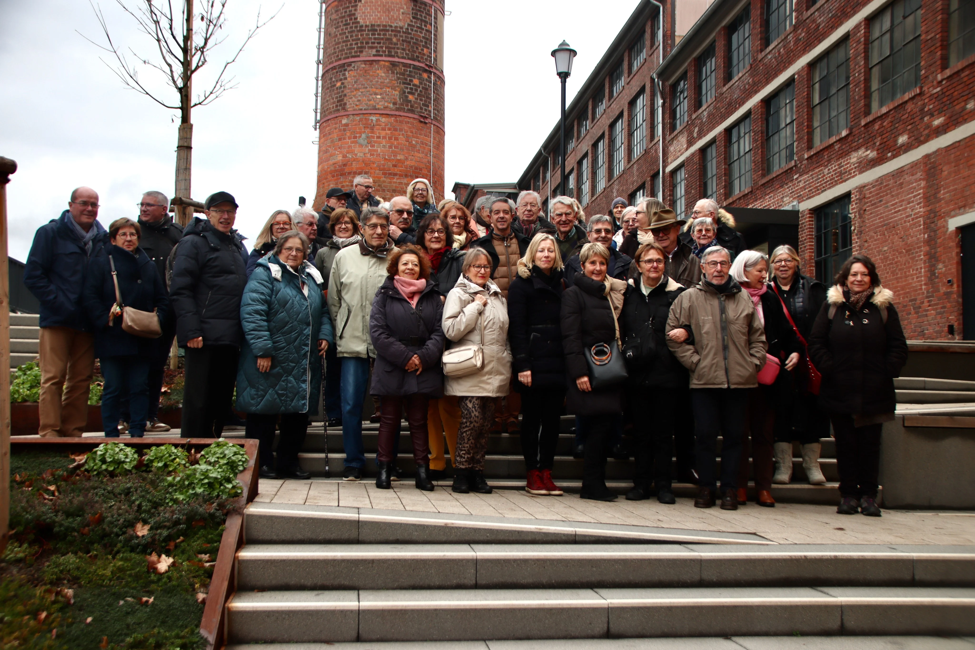 Le groupe à Mettlach V&B