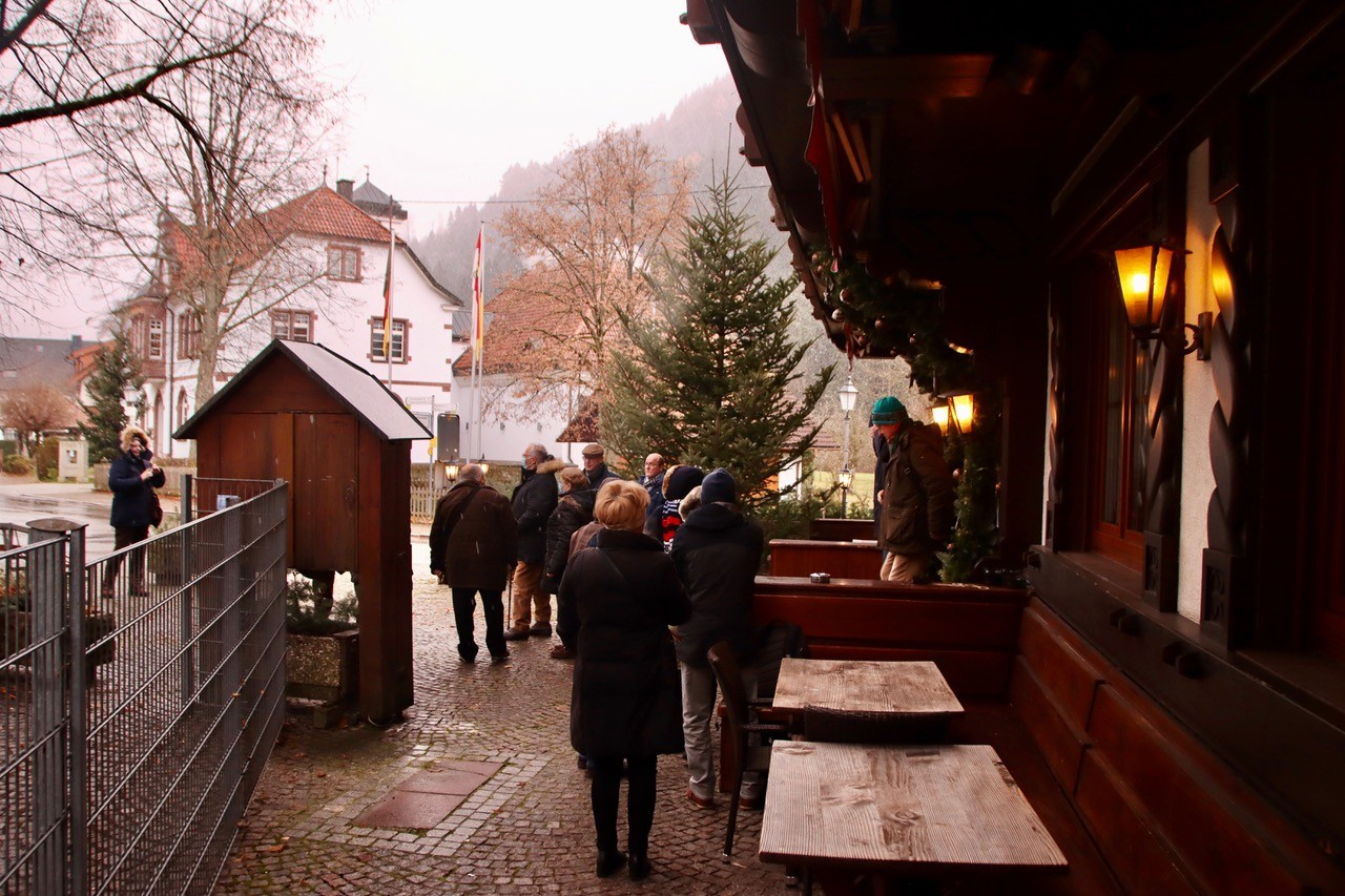 Simonswald et le restaurant Krone Poste