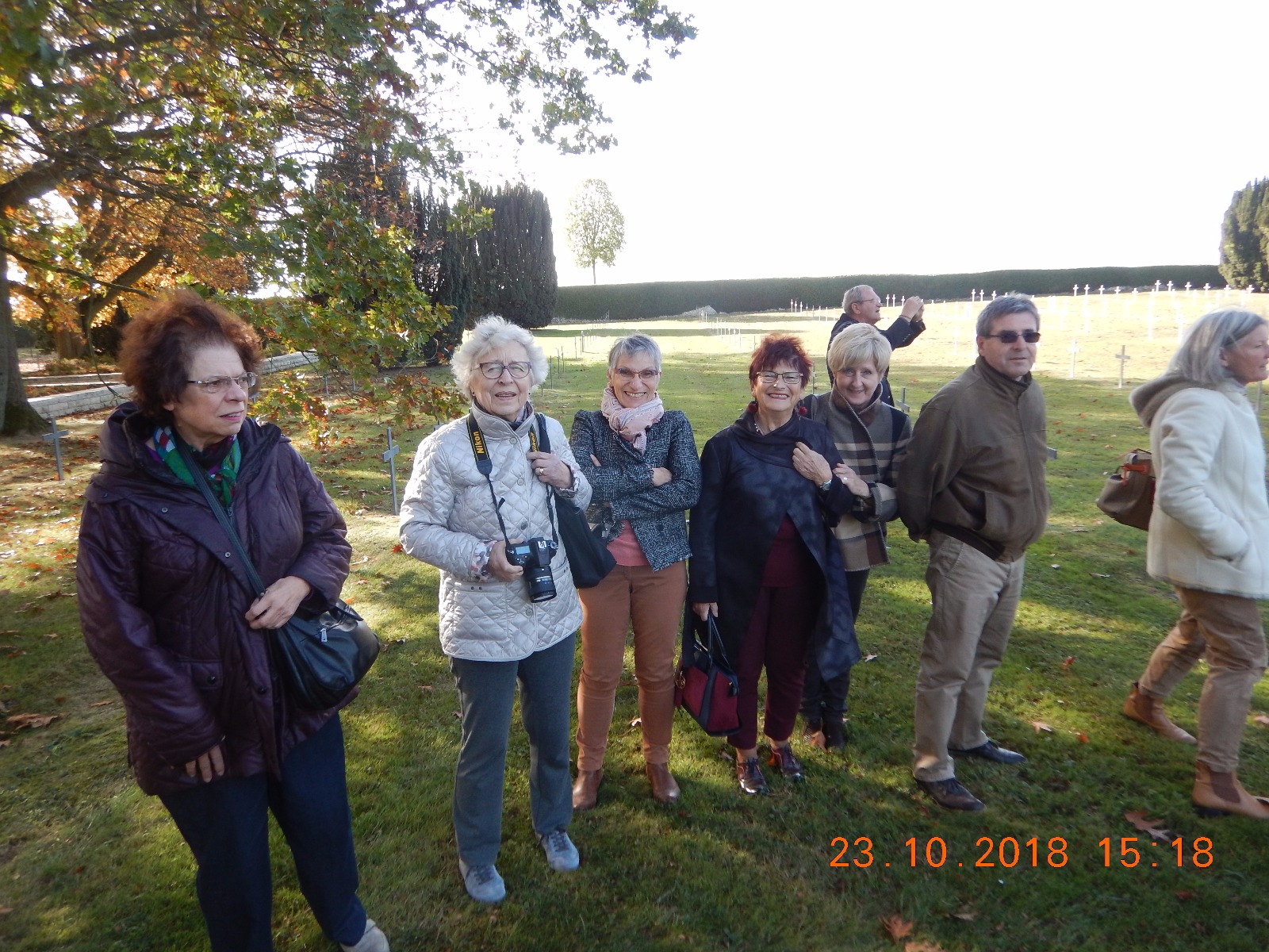 Cérémonie avec le Volksbund de Brême