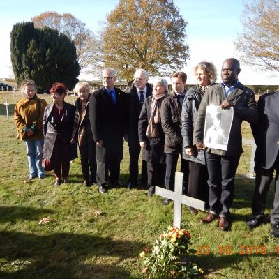 23 octobre 2018  Dernière visite officielle de la directrice du VOLKSBUND de Brême,