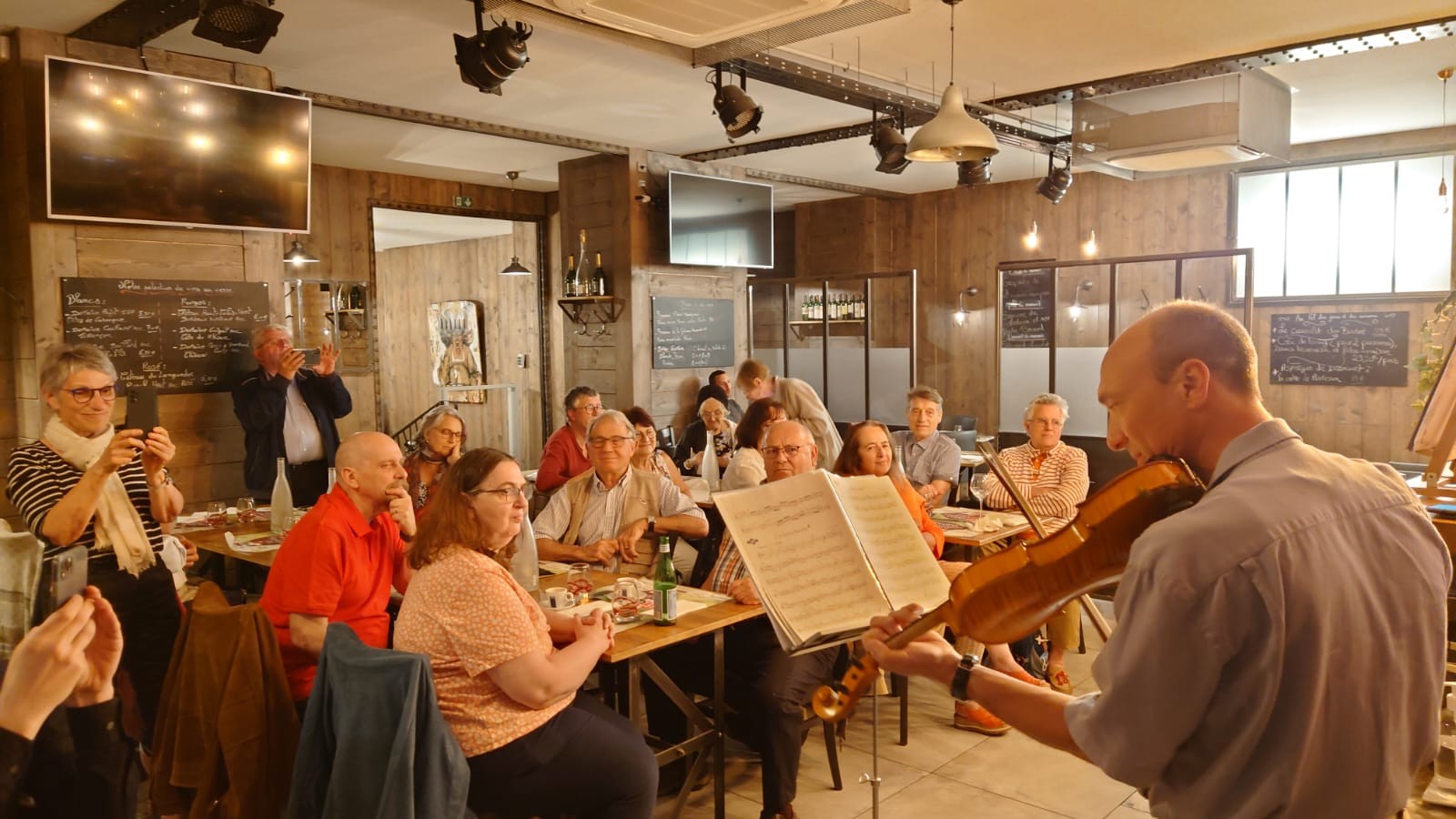 Stammtisch avec professeurs Berufschule 2