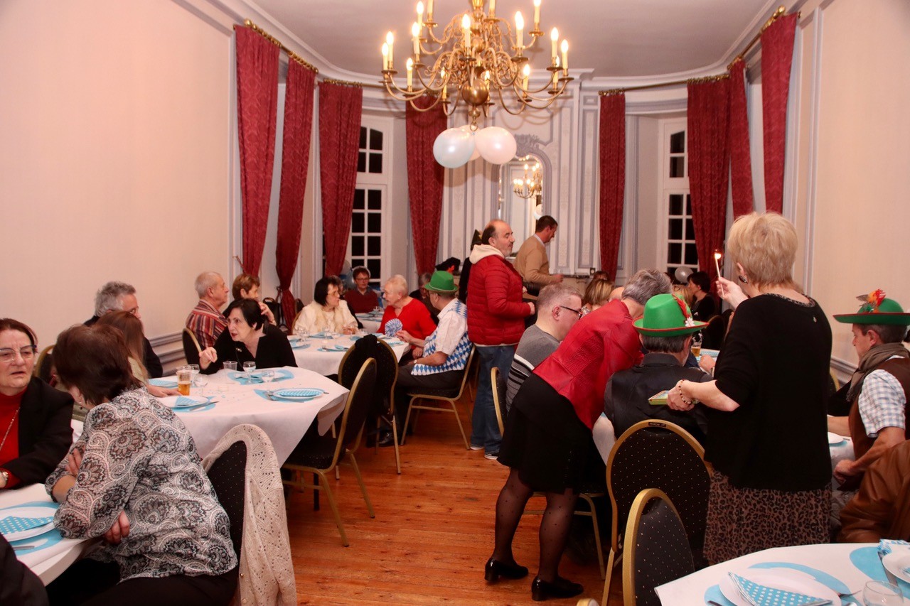 Grande Fête Bavaroise avec choucroute, bière, musique traditionnelle (et autres).