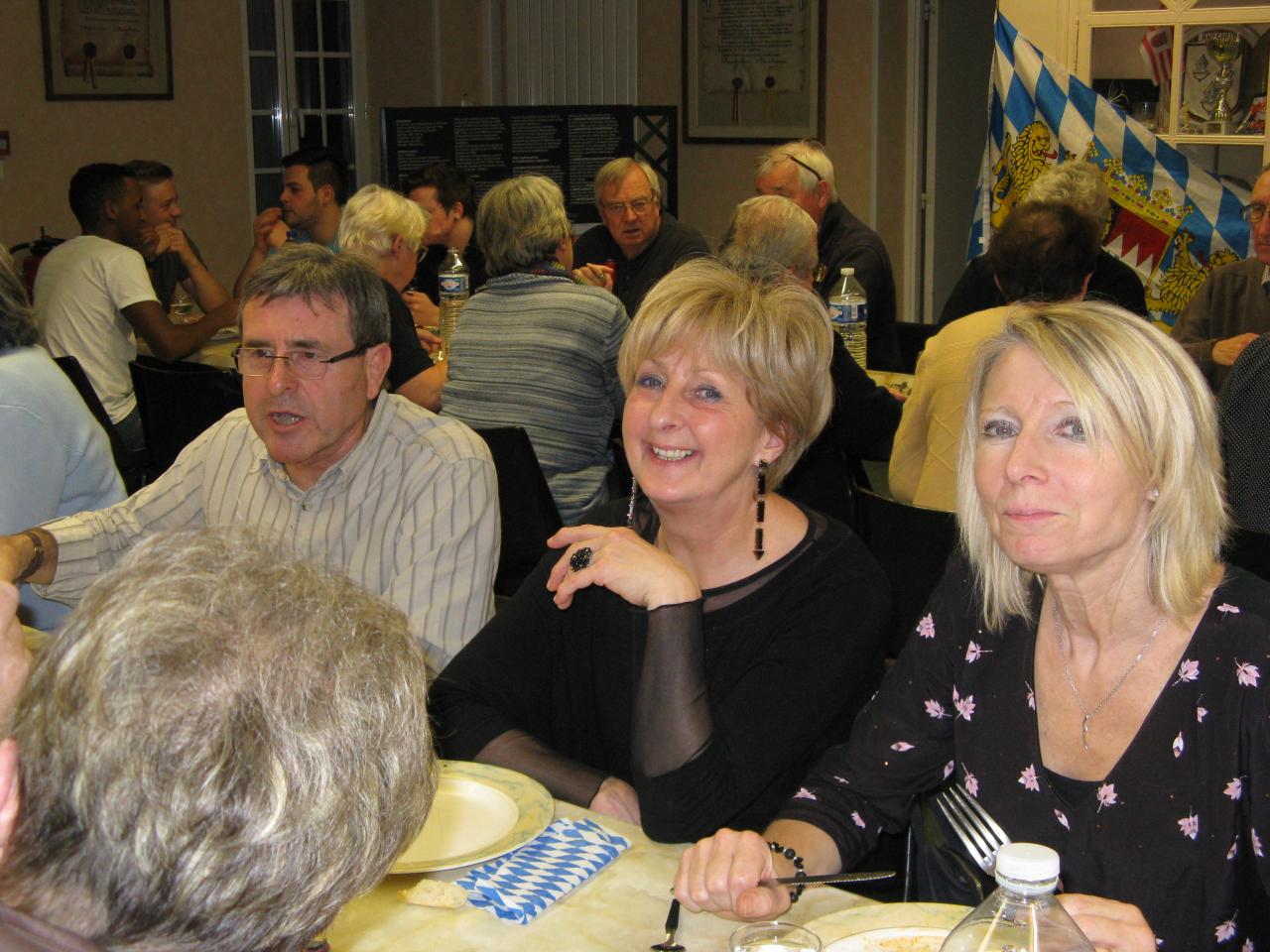 Le repas après l'AG 