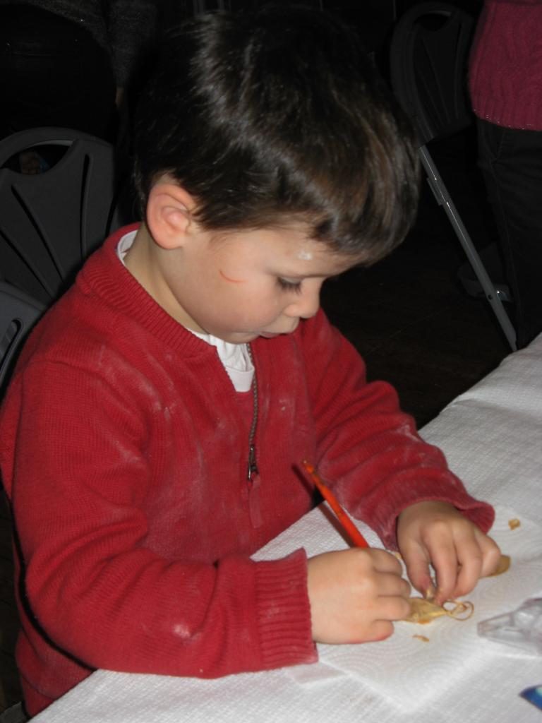 Goûter de Saint Nicolas.