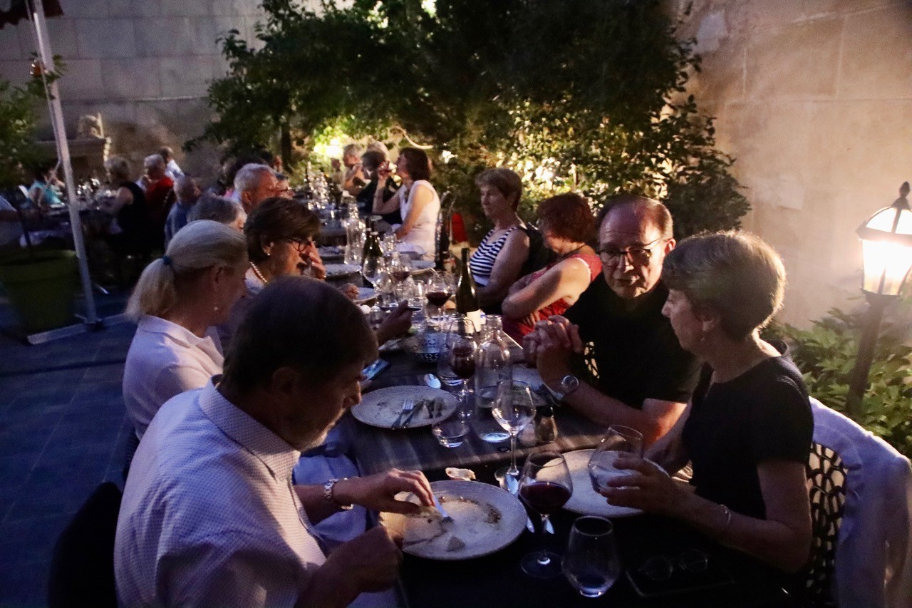 Une belle soirée à Pierrefonds