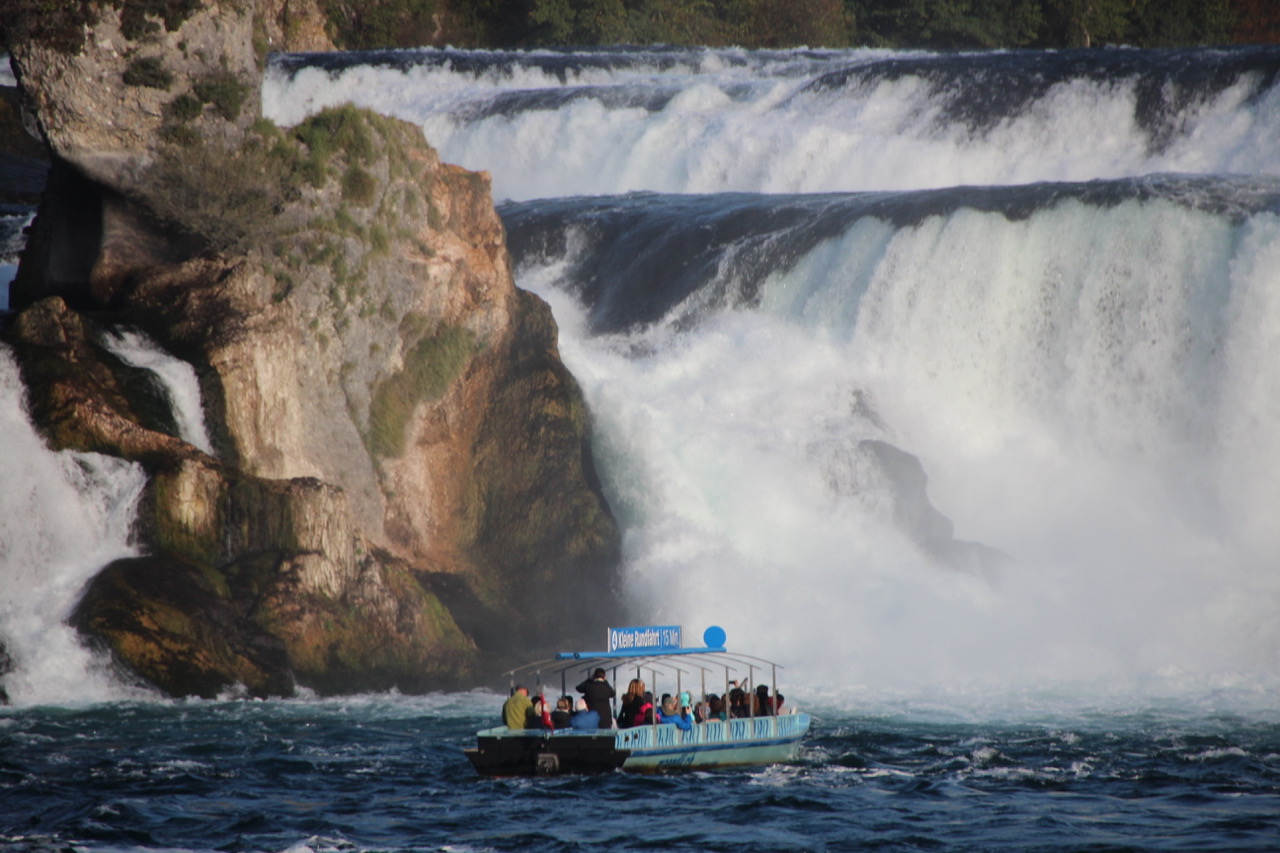 Les chutes du Rhin à Schaffhausen