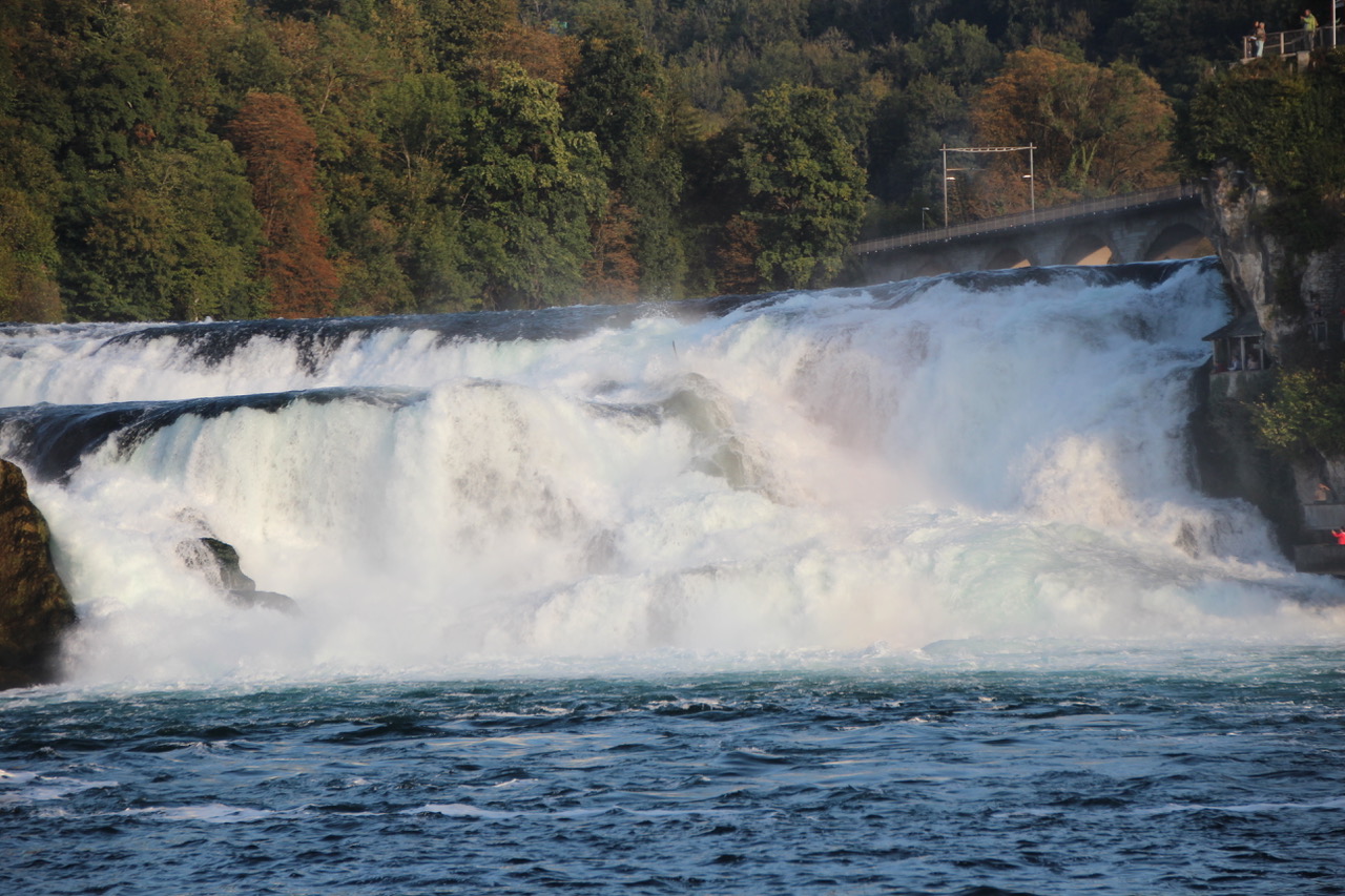 Les chutes du Rhin à Schaffhausen