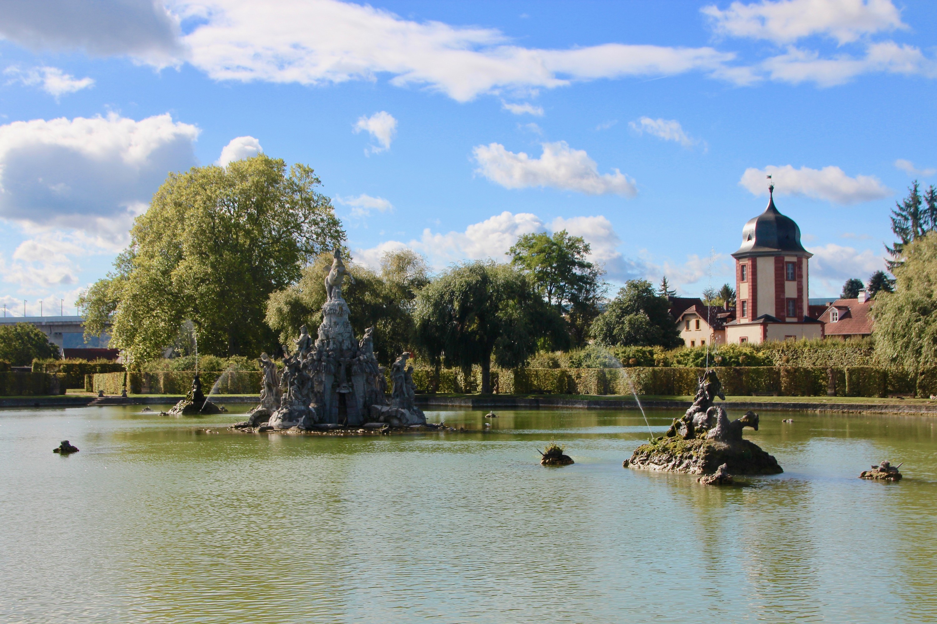 Le jardin Rokoko du chateau de Veitshöchheim