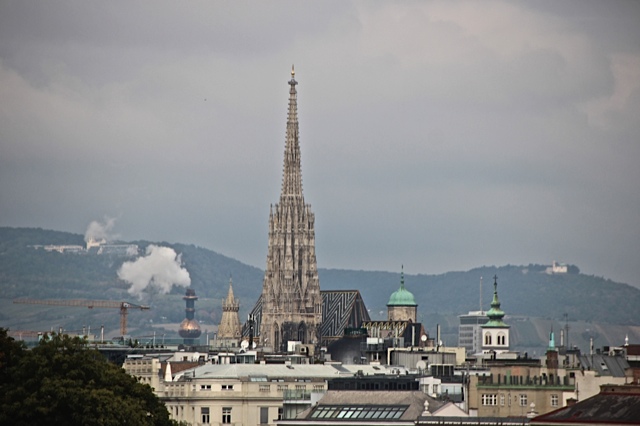 Vienne vue du chateau de Belvédère