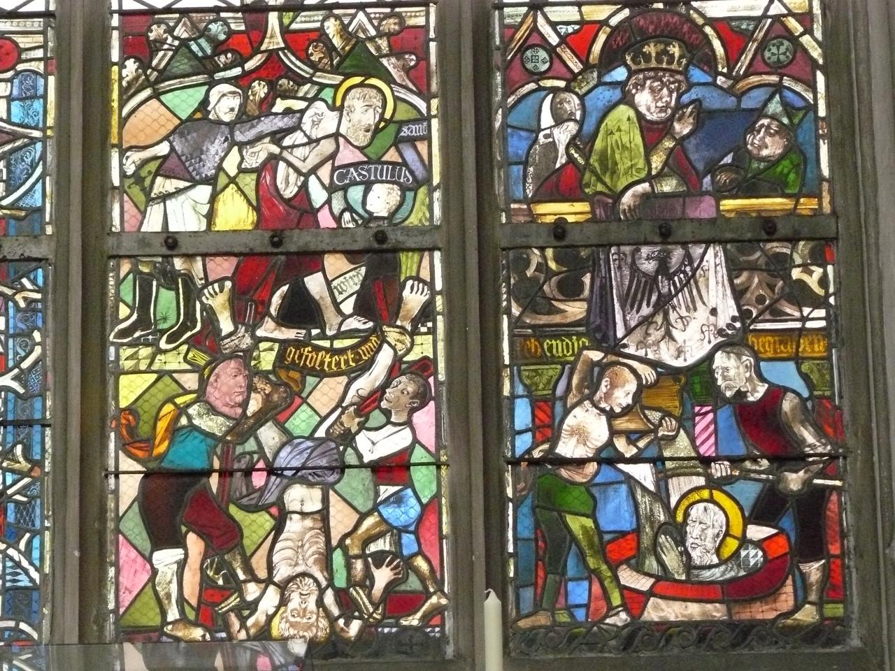 Vitrail dans Sankt Martin
