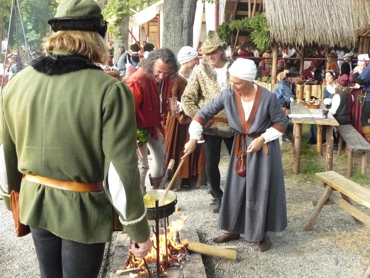 La vie en 1475 pendant les Fêtes du mariage princier à Landshut