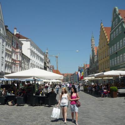 19 mai 2012  Photos de Landshut et du Gartenfestival au Burg Trausnitz
