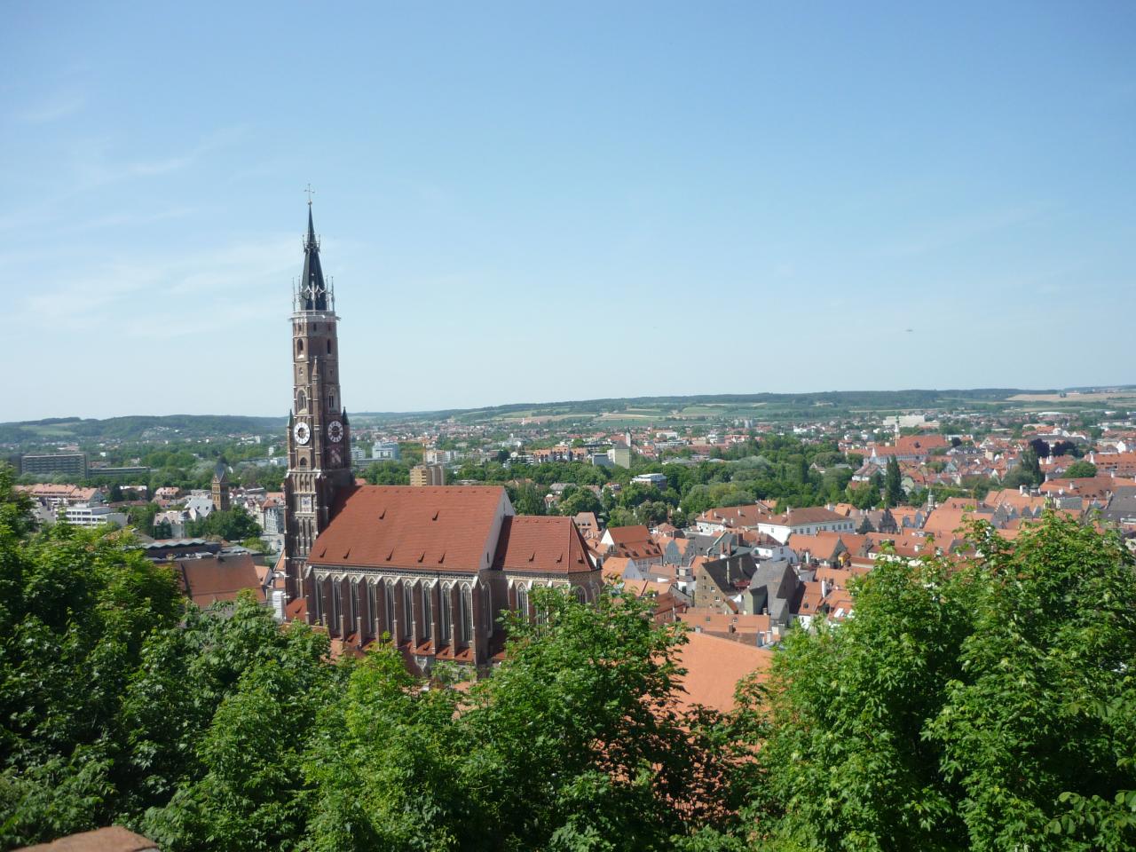 Sankt Martin vue du chateau