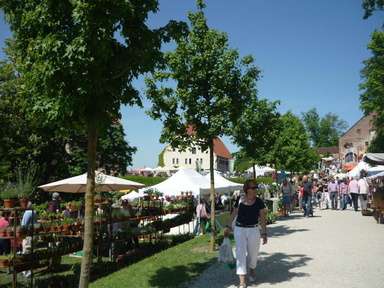 Gartenfestival au Burg Trausnitz