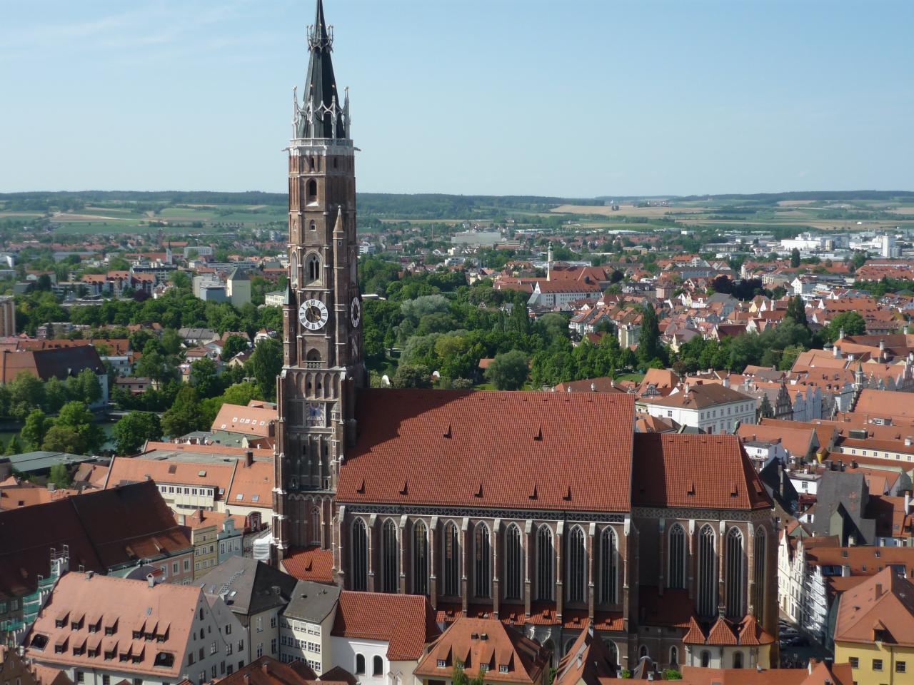 Sankt Martin vue du chateau