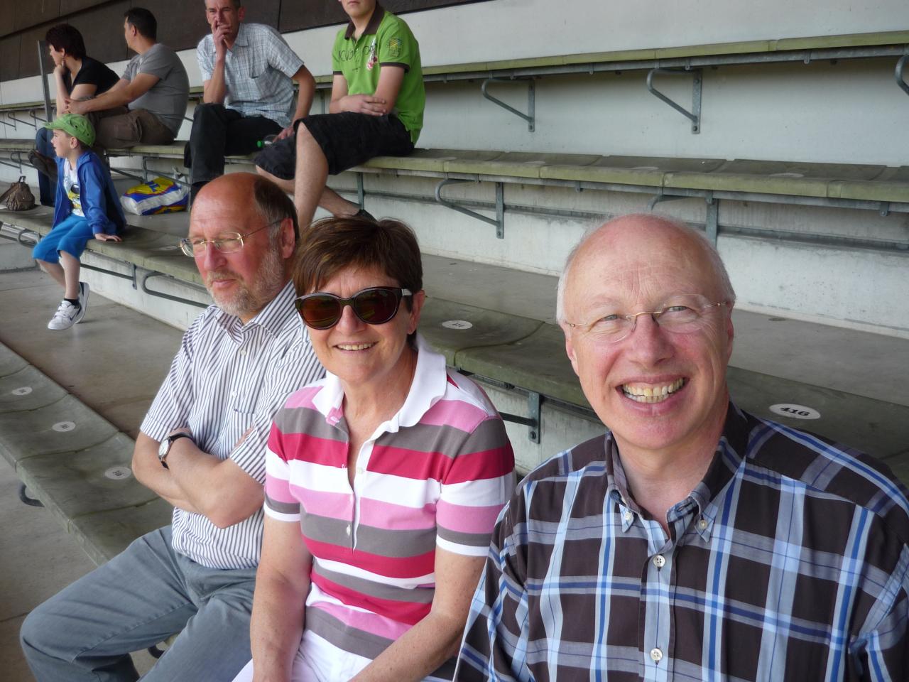 Des spectateurs 