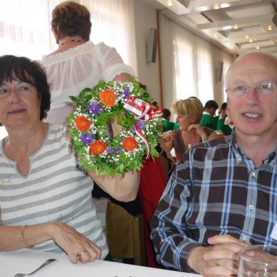 20 mai 2012 Déjeuner en commun  à la caserne des pompiers de Landshut