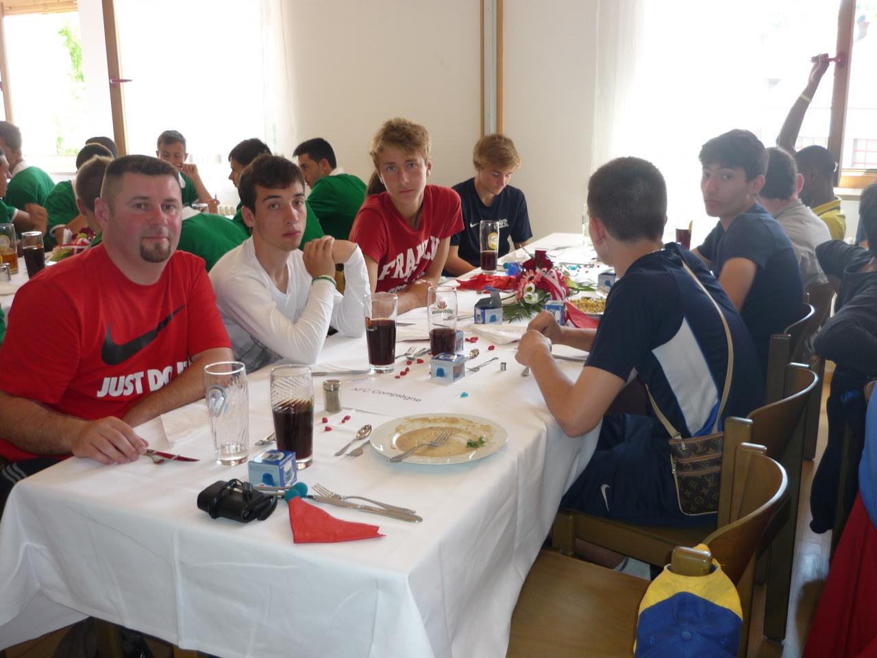 Les footballeurs de Compiègne 