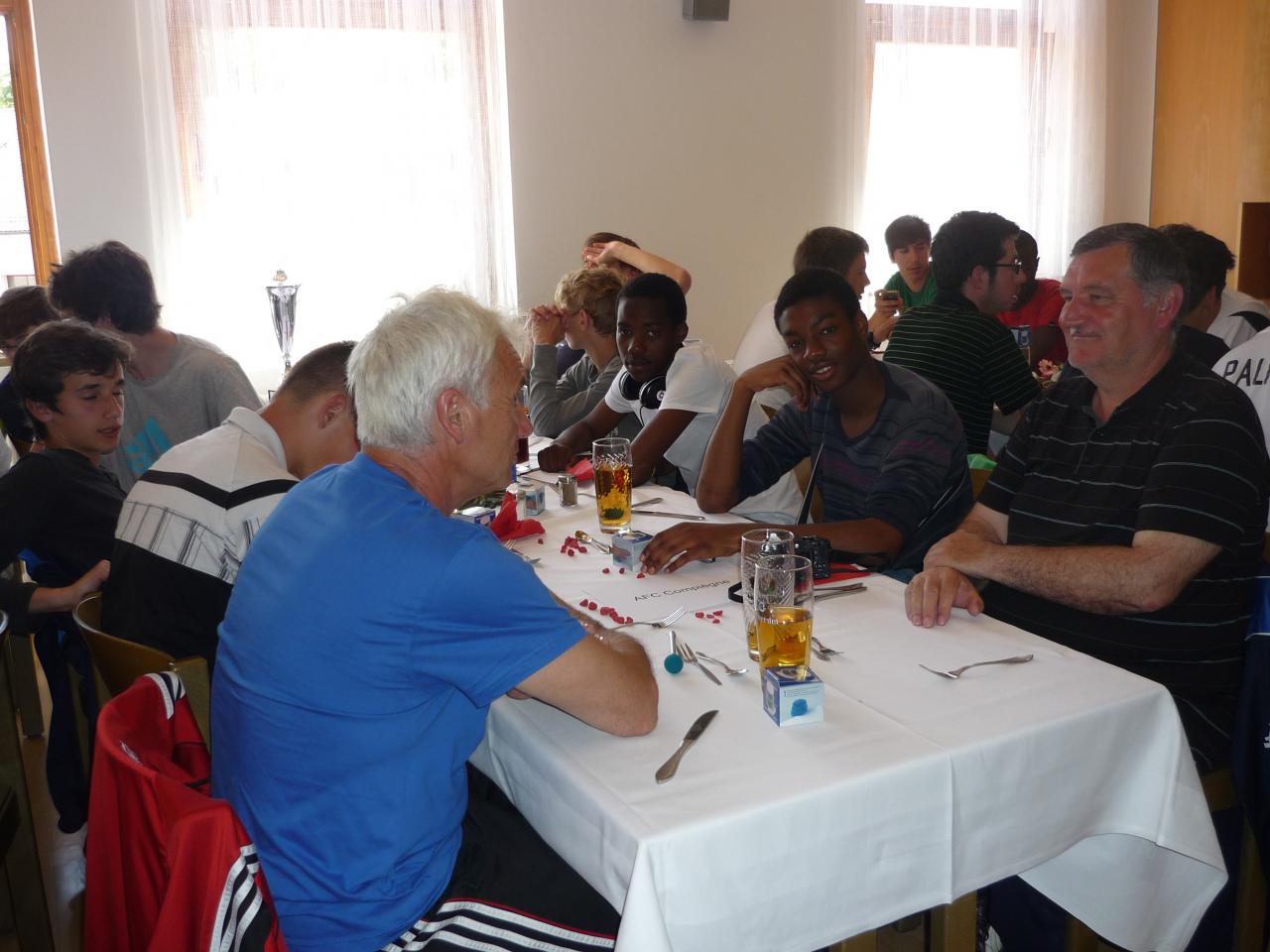 Les footballeurs de Compiègne 