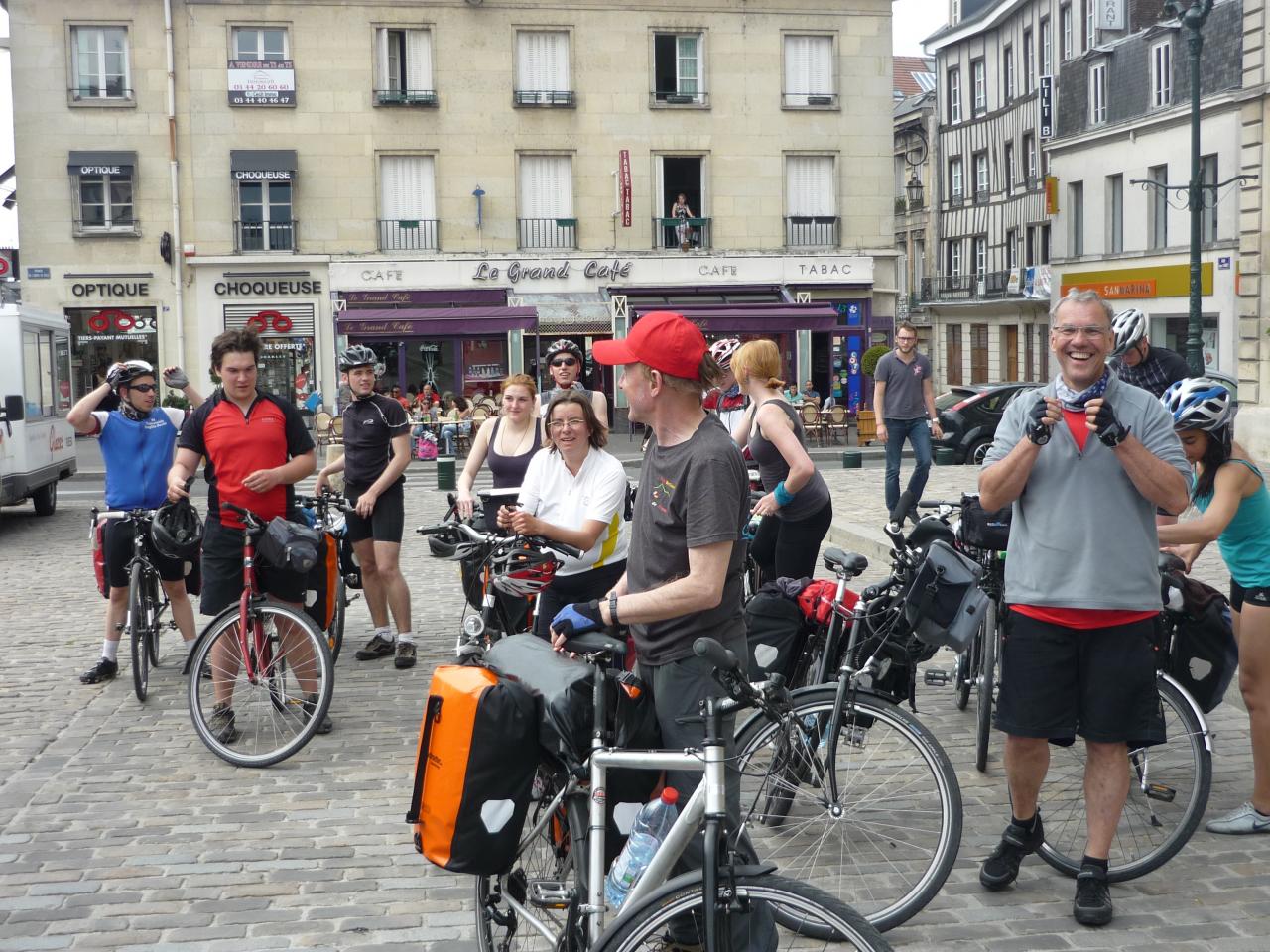 Arrivée à Compiègne