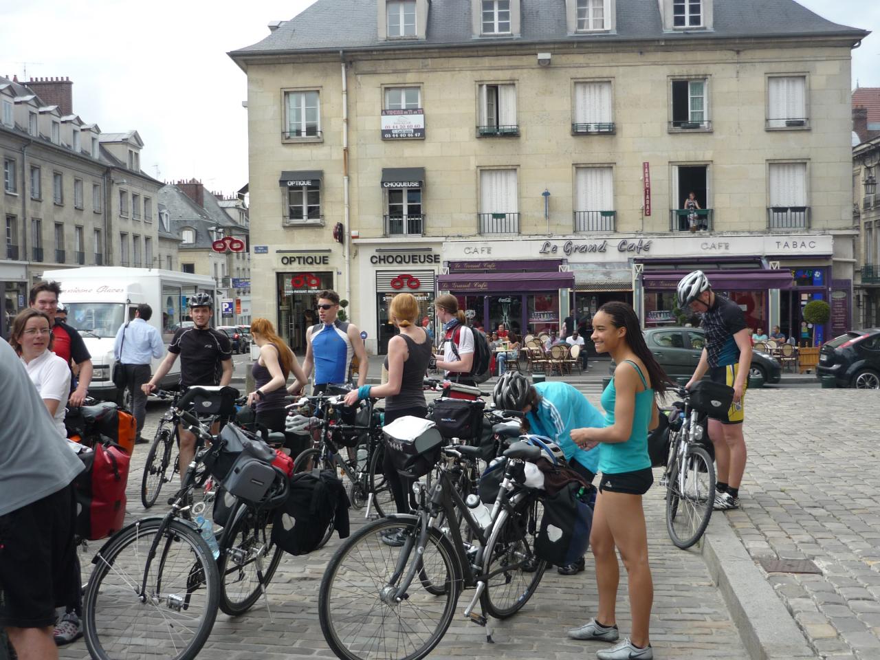 Arrivée à Compiègne