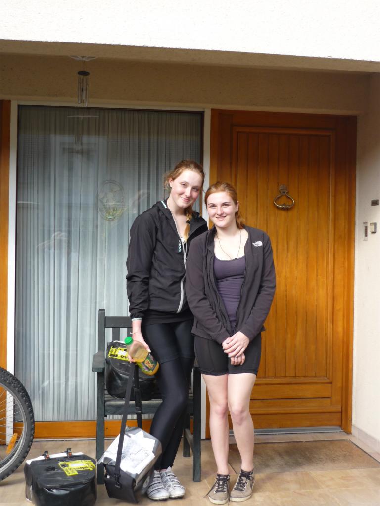 Arrivée de Zoé et Louisa