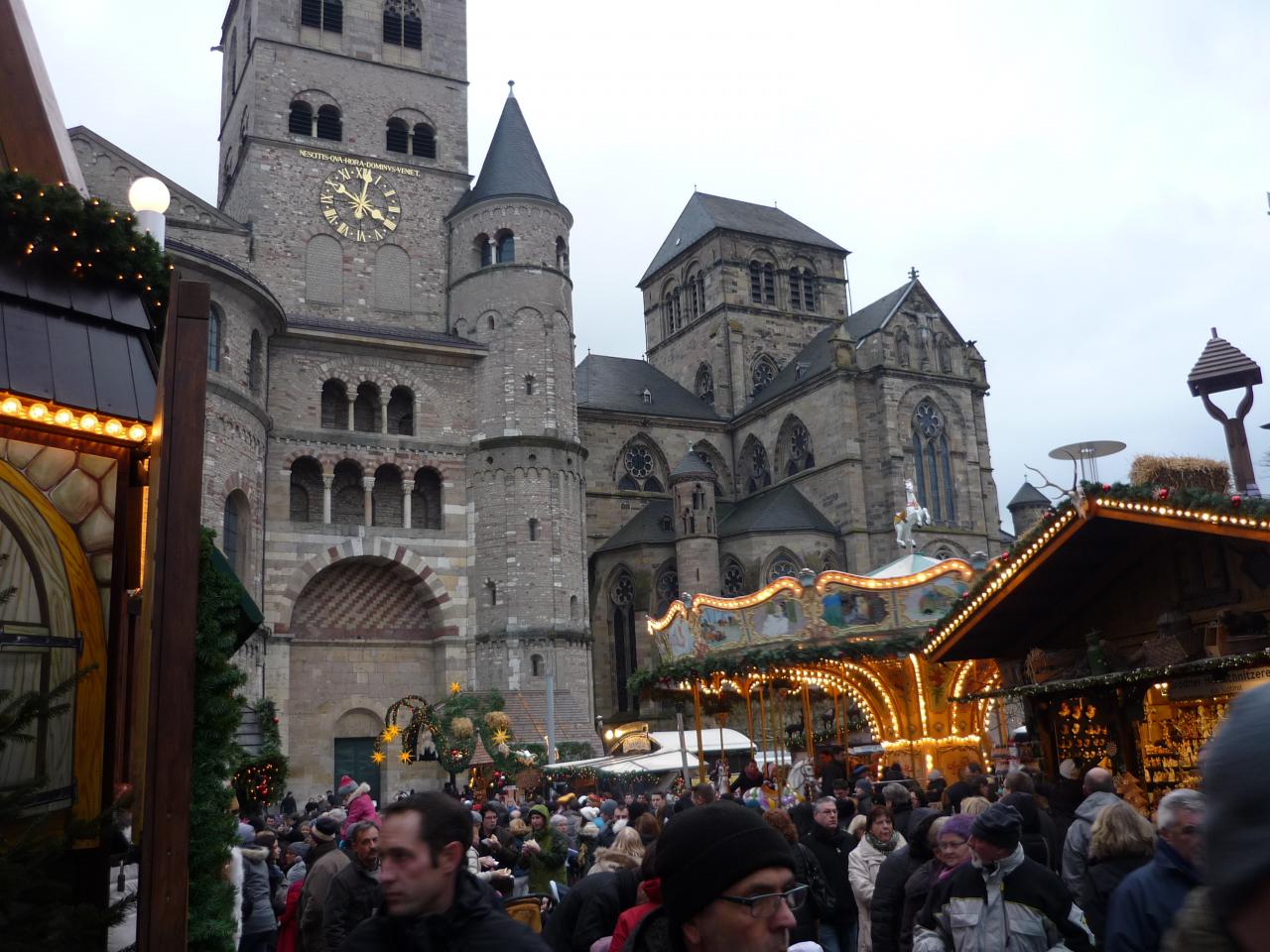 Trèves Marché de Noël et cathédrale