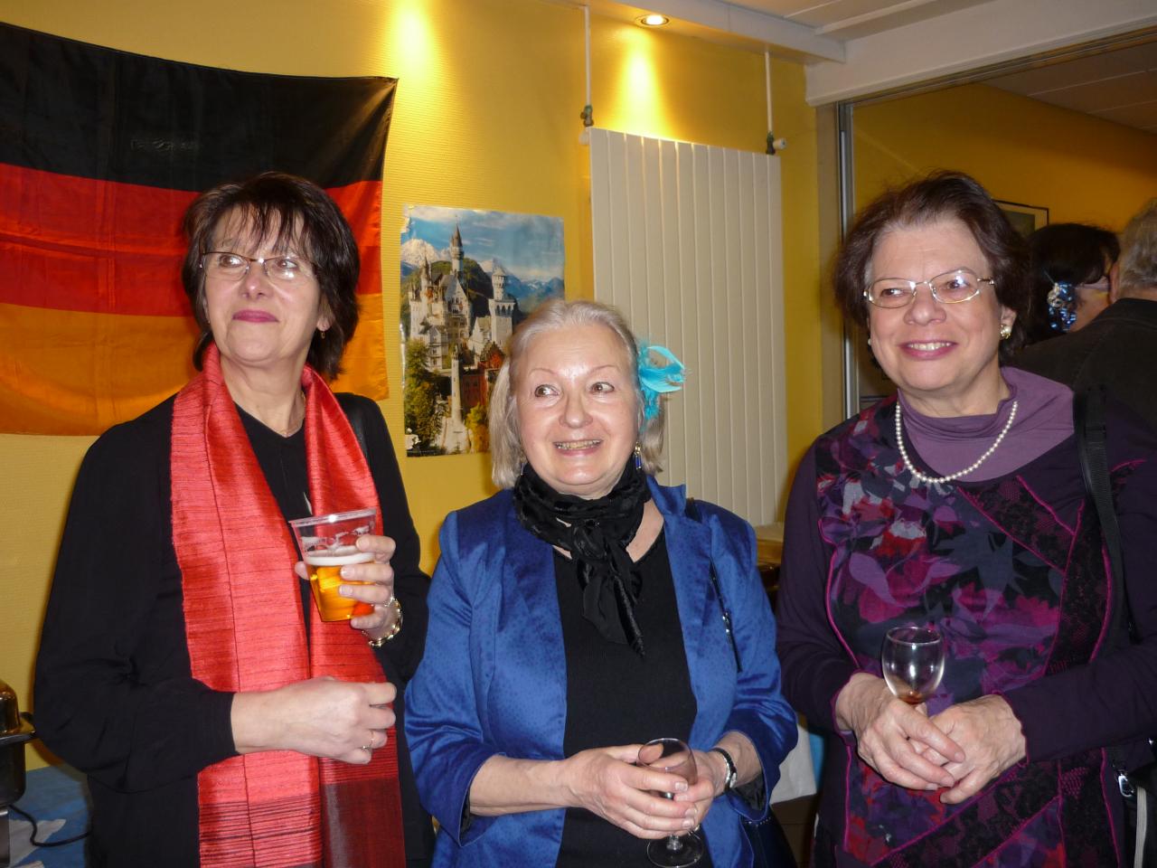 Sylviane, Jacqueline et Marie Christine