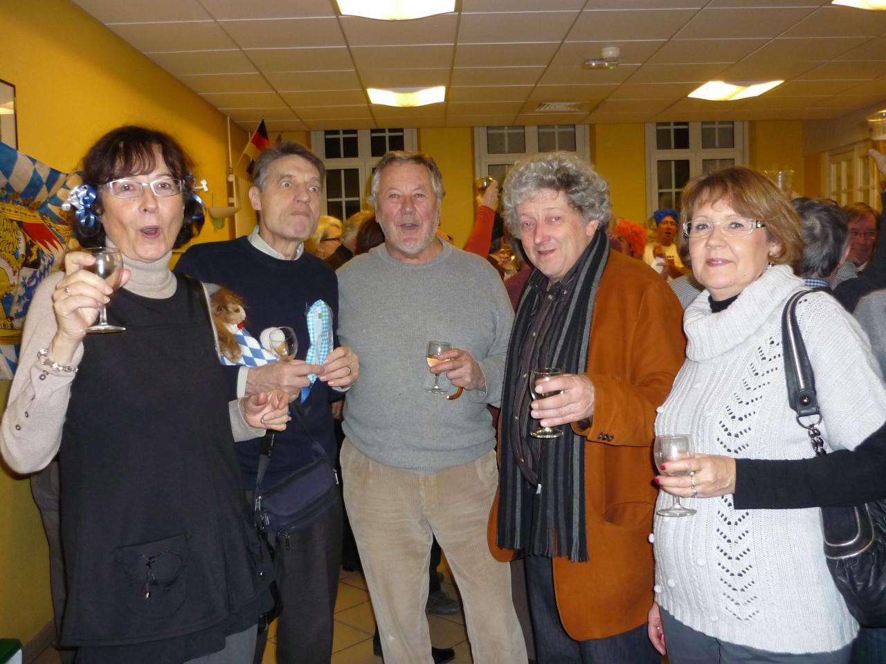 Dominique, Guy, François, Jean Claude et Chantale