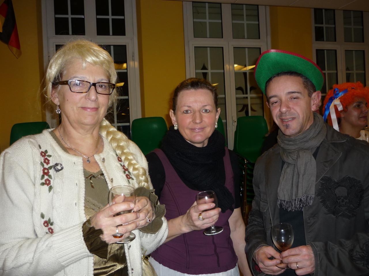 Sylviane, Catherine et Philippe