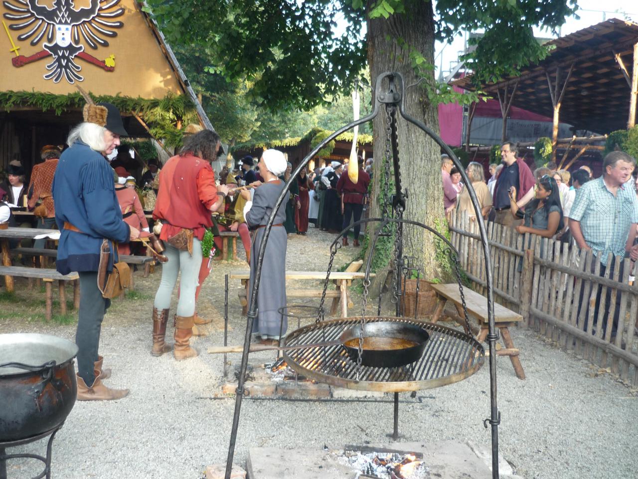 La vie en 1475 pendant les Fêtes du mariage princier à Landshut