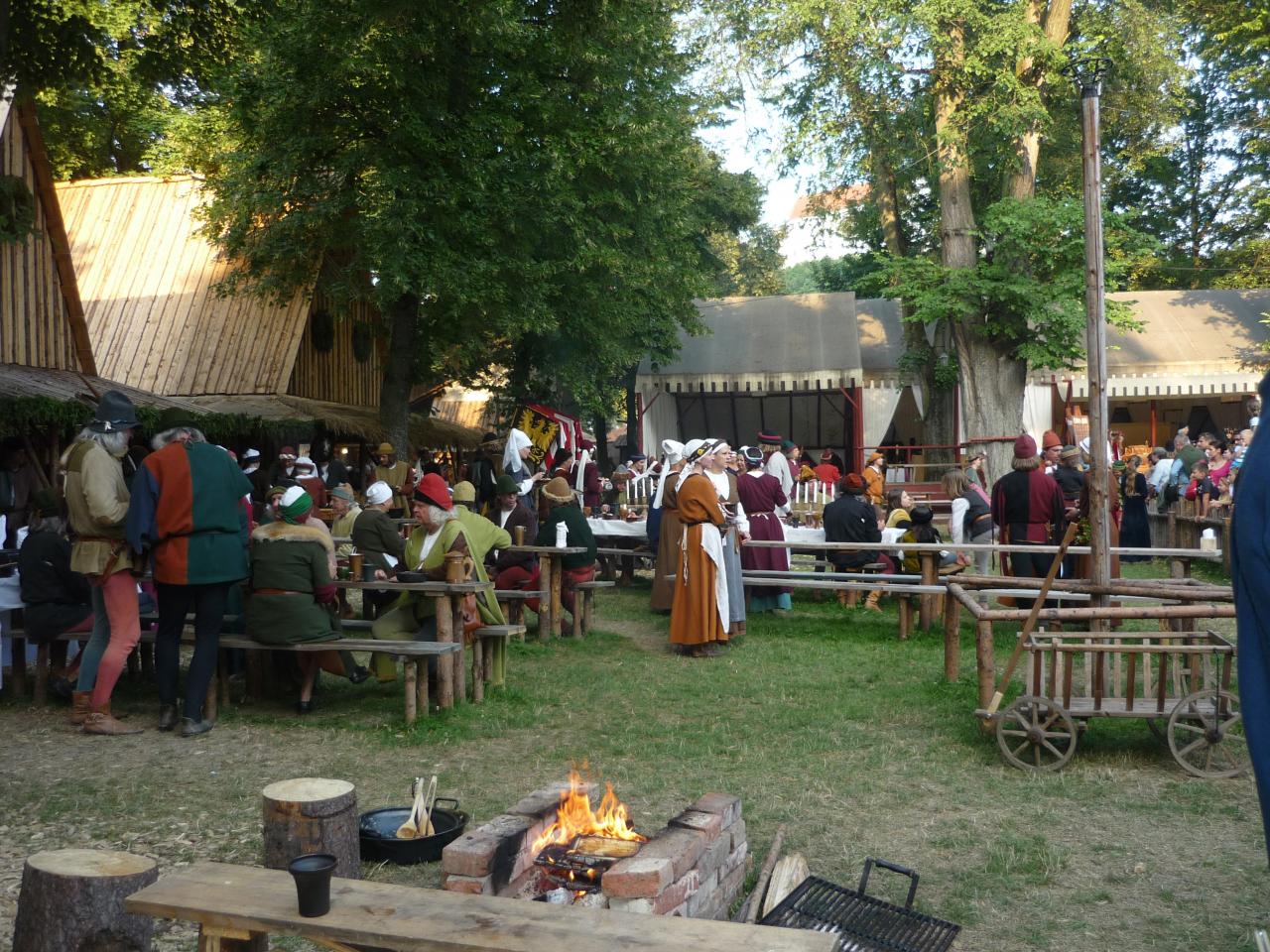 La vie en 1475 pendant les Fêtes du mariage princier à Landshut