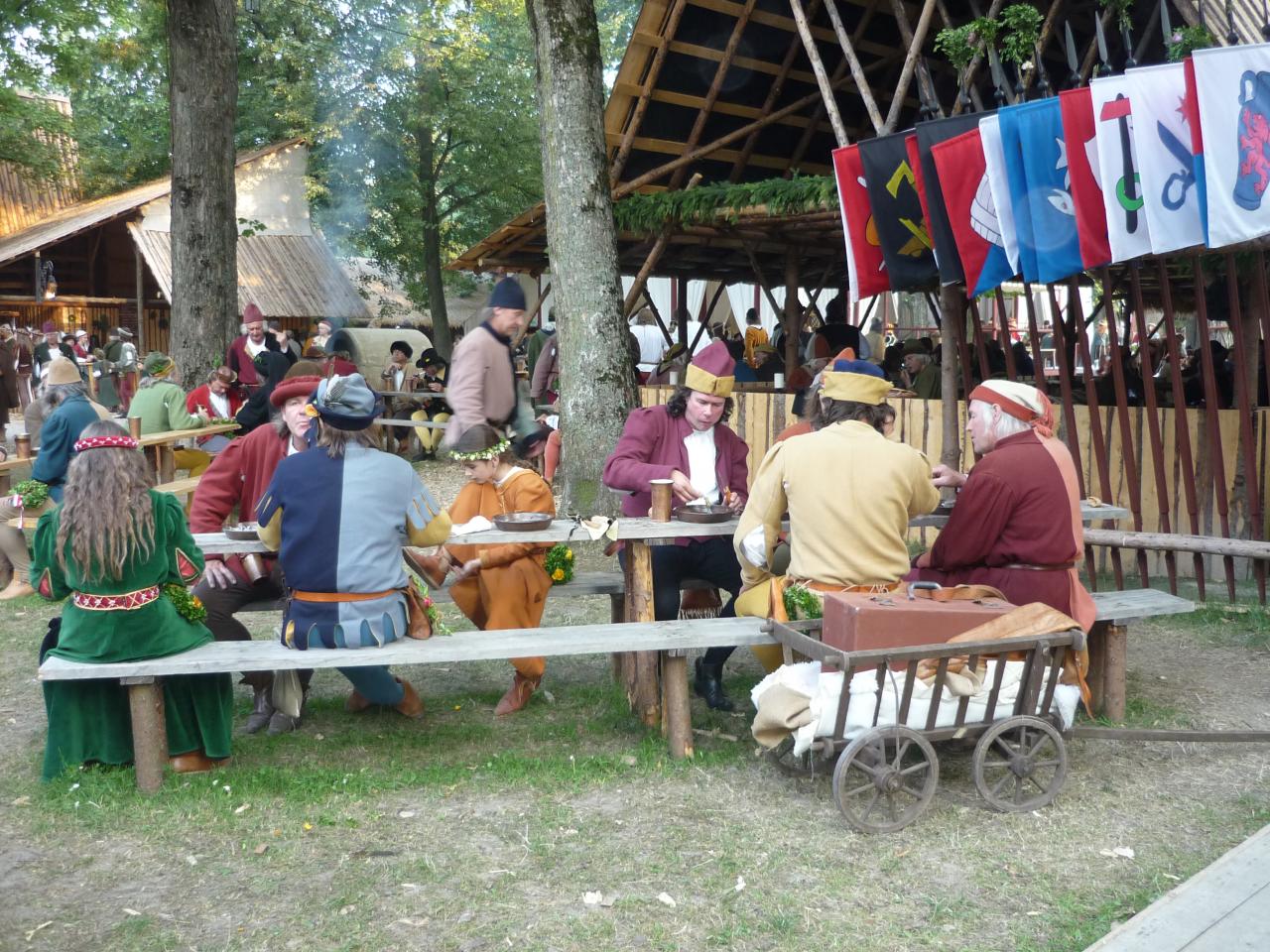La vie en 1475 pendant les Fêtes du mariage princier à Landshut