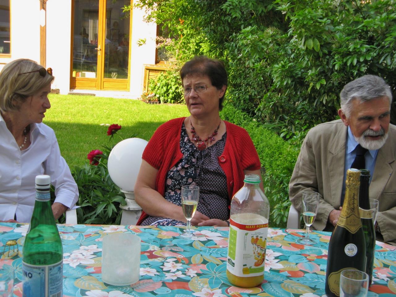 Patricia, Martine et Gérard