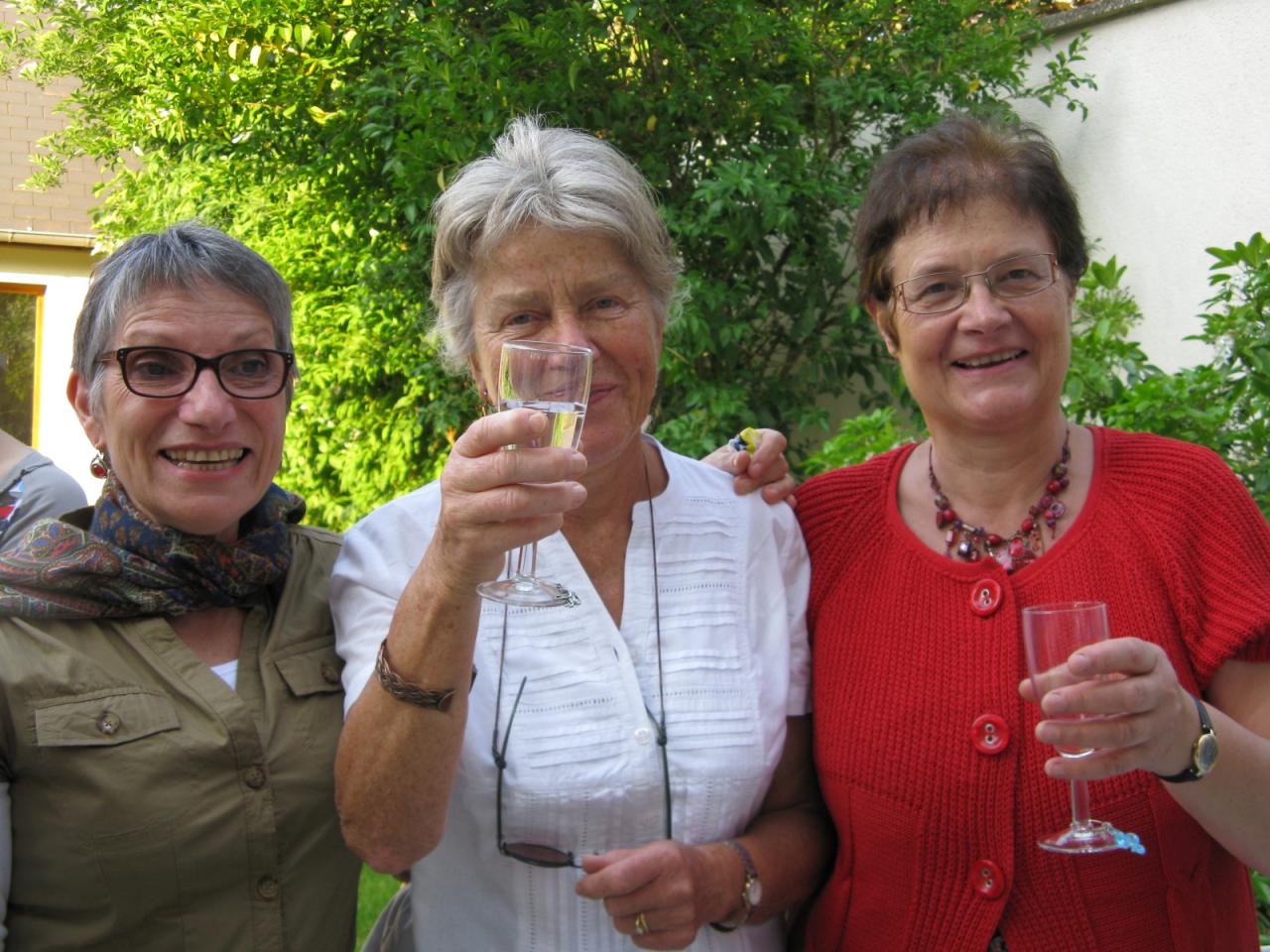 Marie Agnès, Elke et Martine