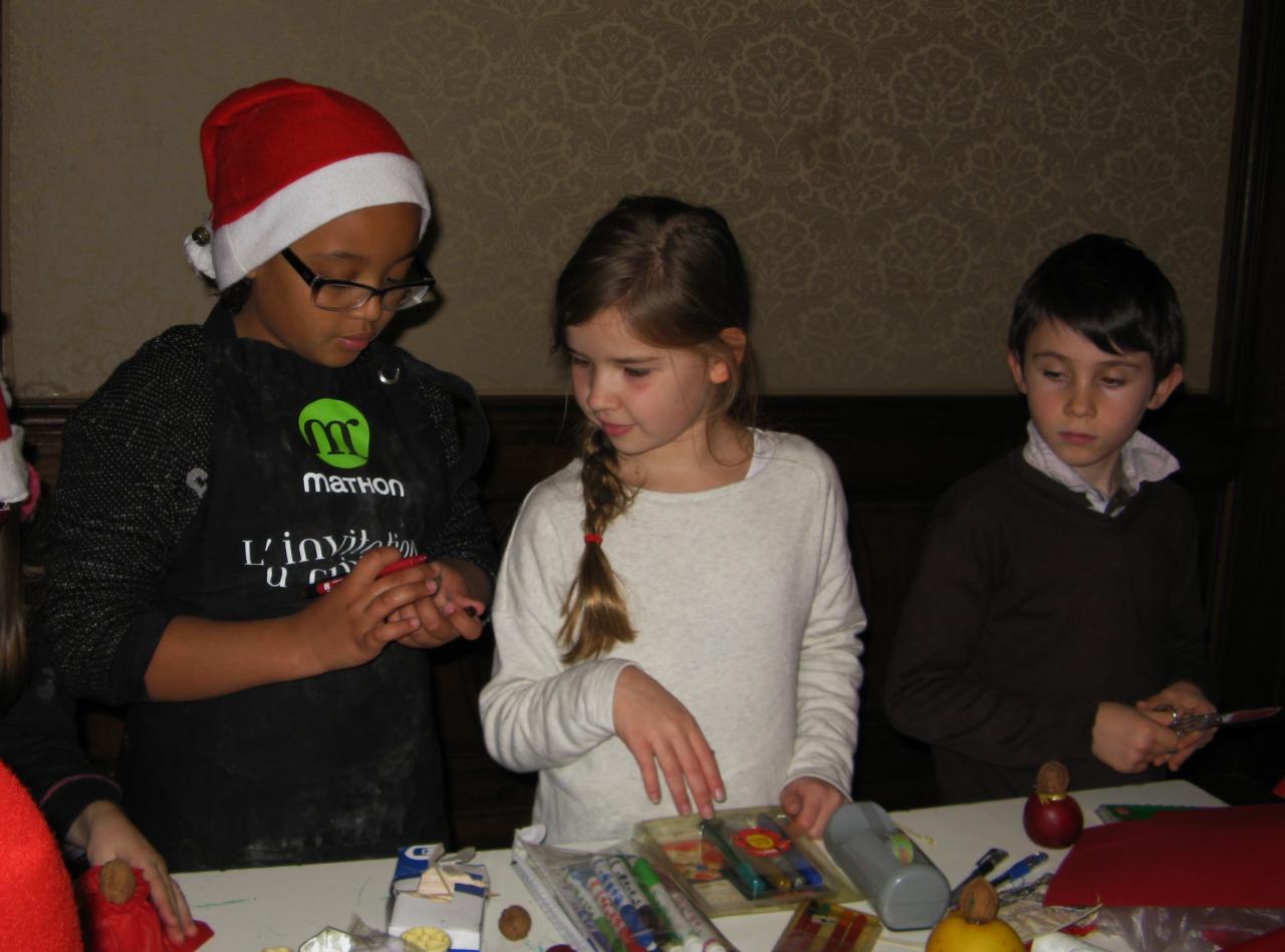 Le 4 décembre 2013 : Saint Nicolas au Parc de Bayser 