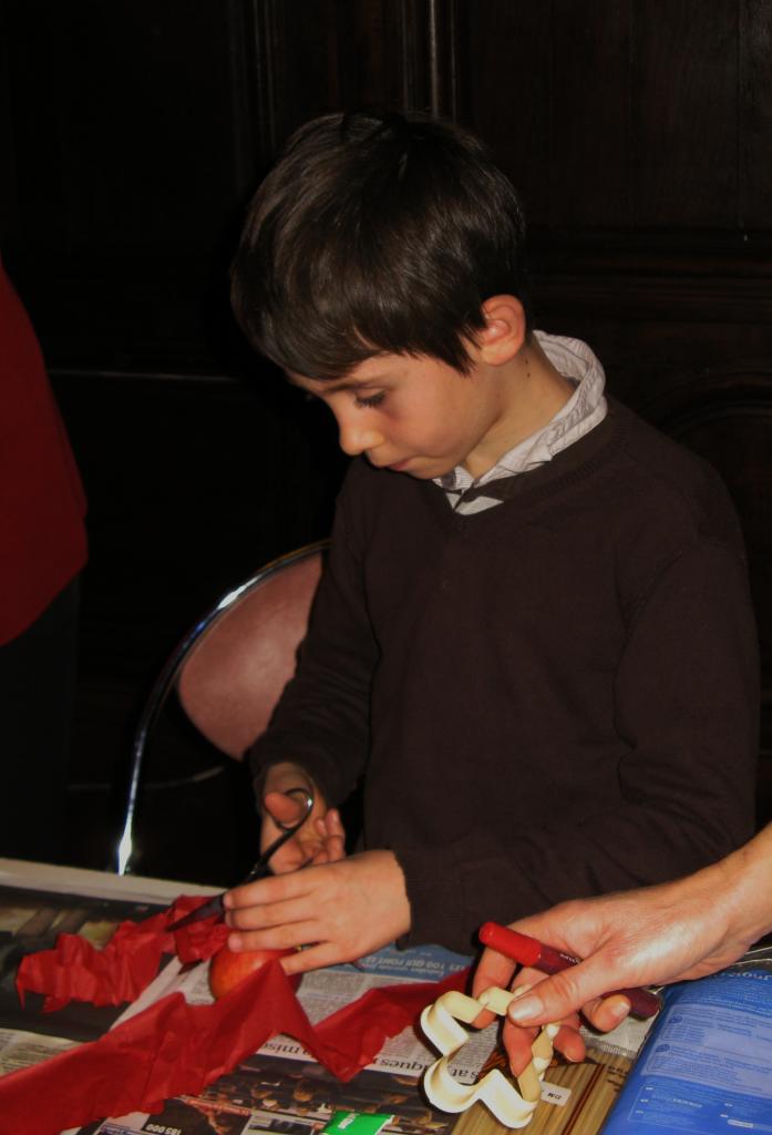 Le 4 décembre 2013 : Saint Nicolas au Parc de Bayser 