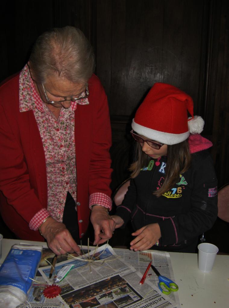 Le 4 décembre 2013 : Saint Nicolas au Parc de Bayser 
