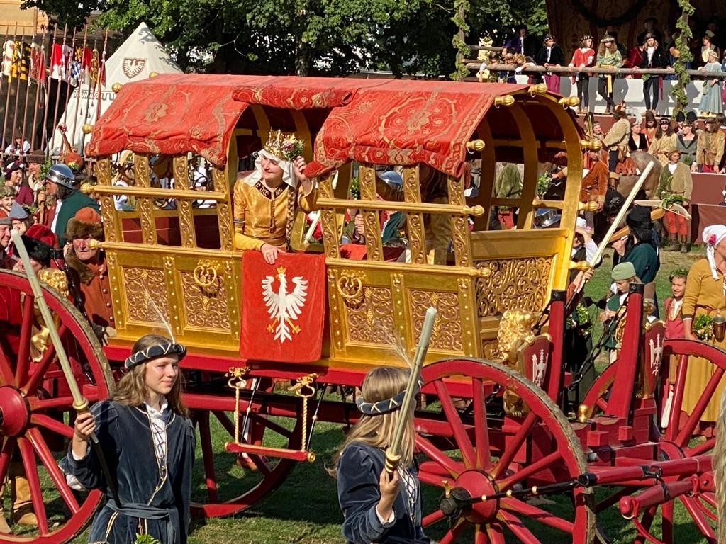 Les fêtes vues par le groupe qui a eu la chance de venir à Landshut