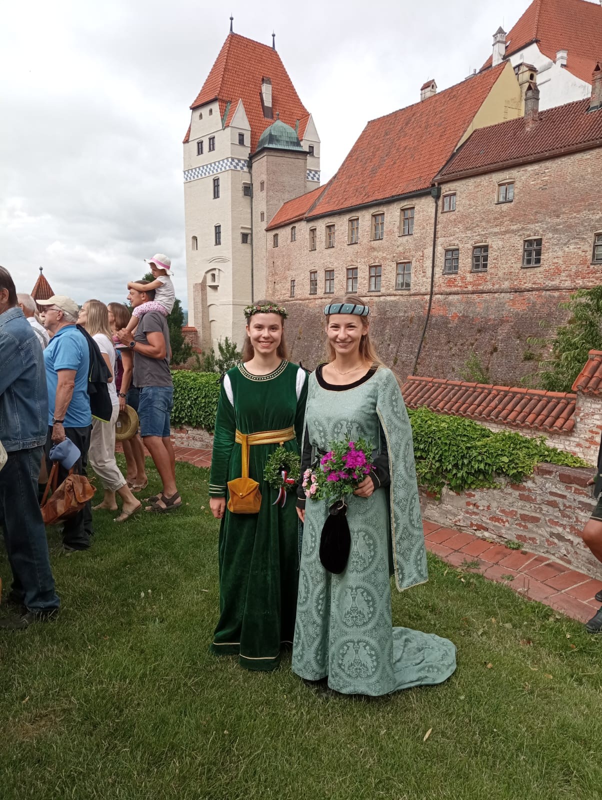 Les fêtes vues par le groupe qui a eu la chance de venir à Landshut