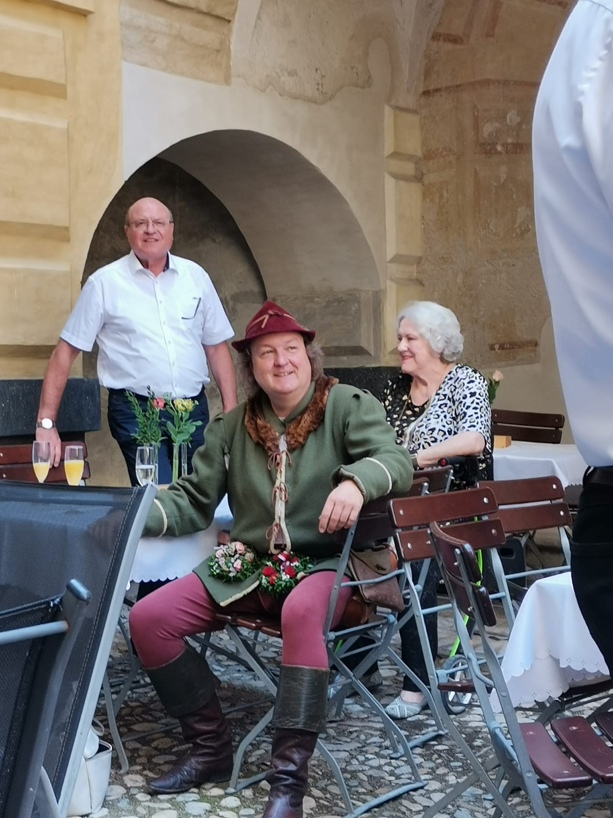 Les fêtes vues par le groupe qui a eu la chance de venir à Landshut