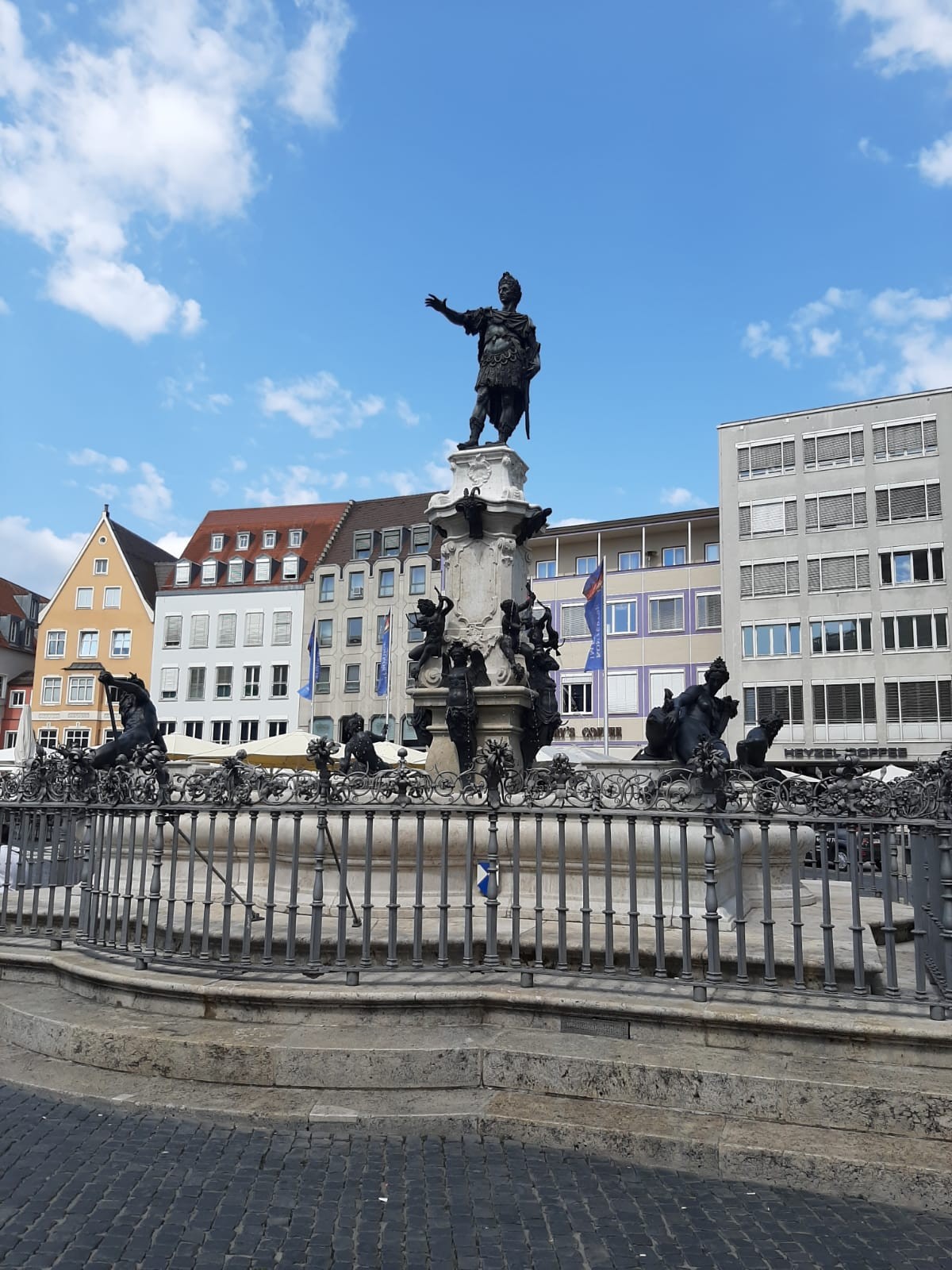 Les fêtes vues par le groupe qui a eu la chance de venir à Landshut