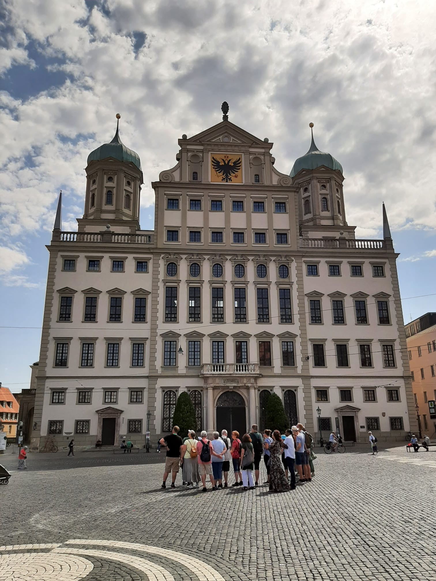 Les fêtes vues par le groupe qui a eu la chance de venir à Landshut