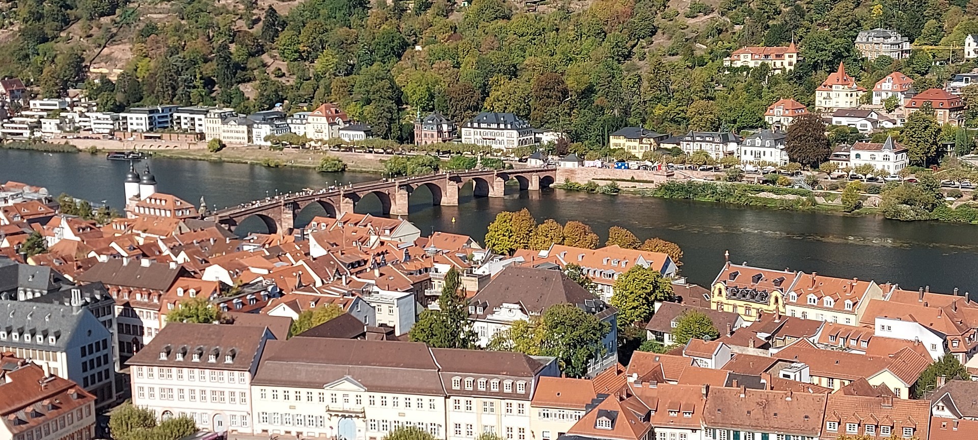 Panorama vu du chateau