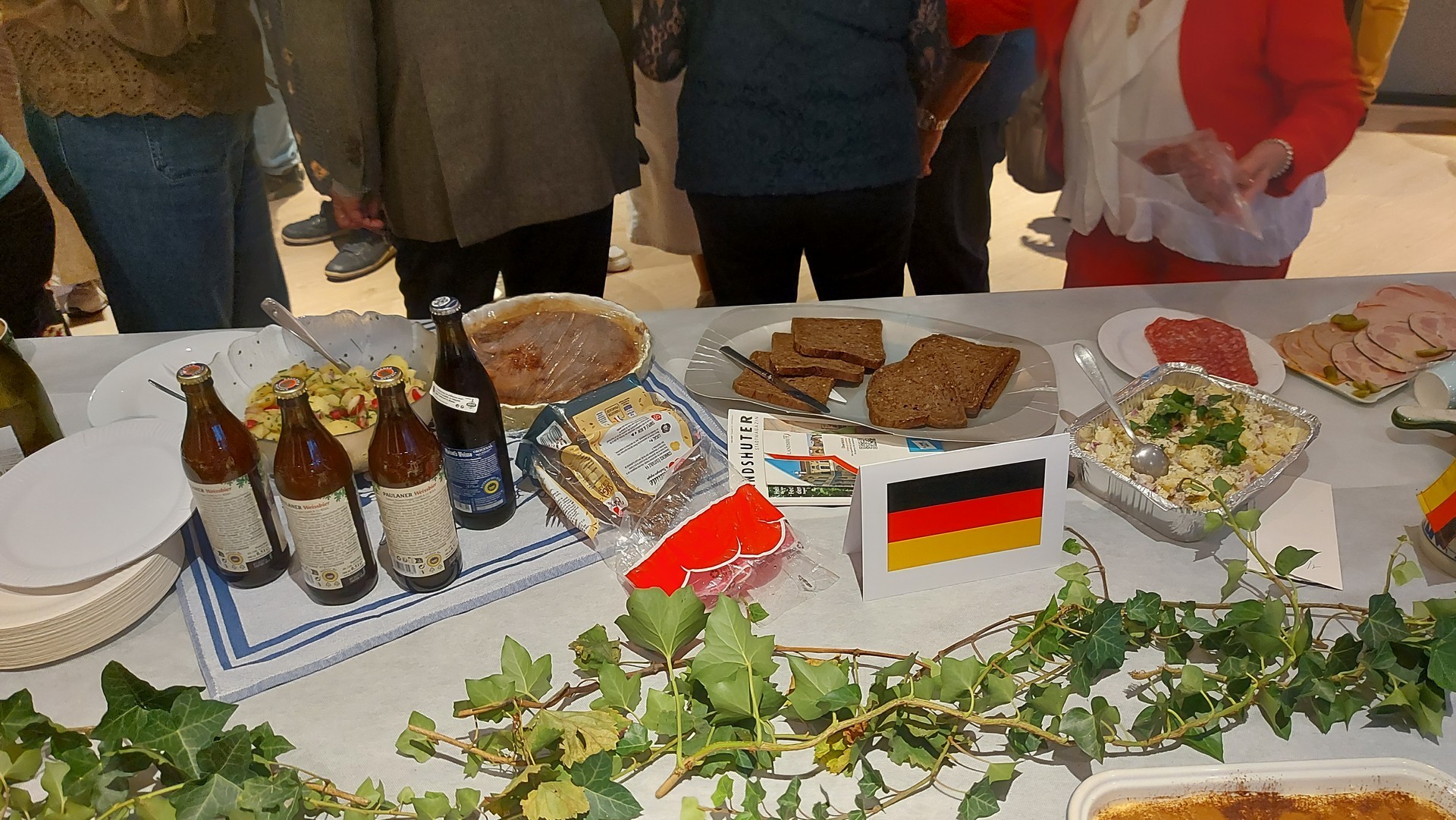 Le buffet préparé