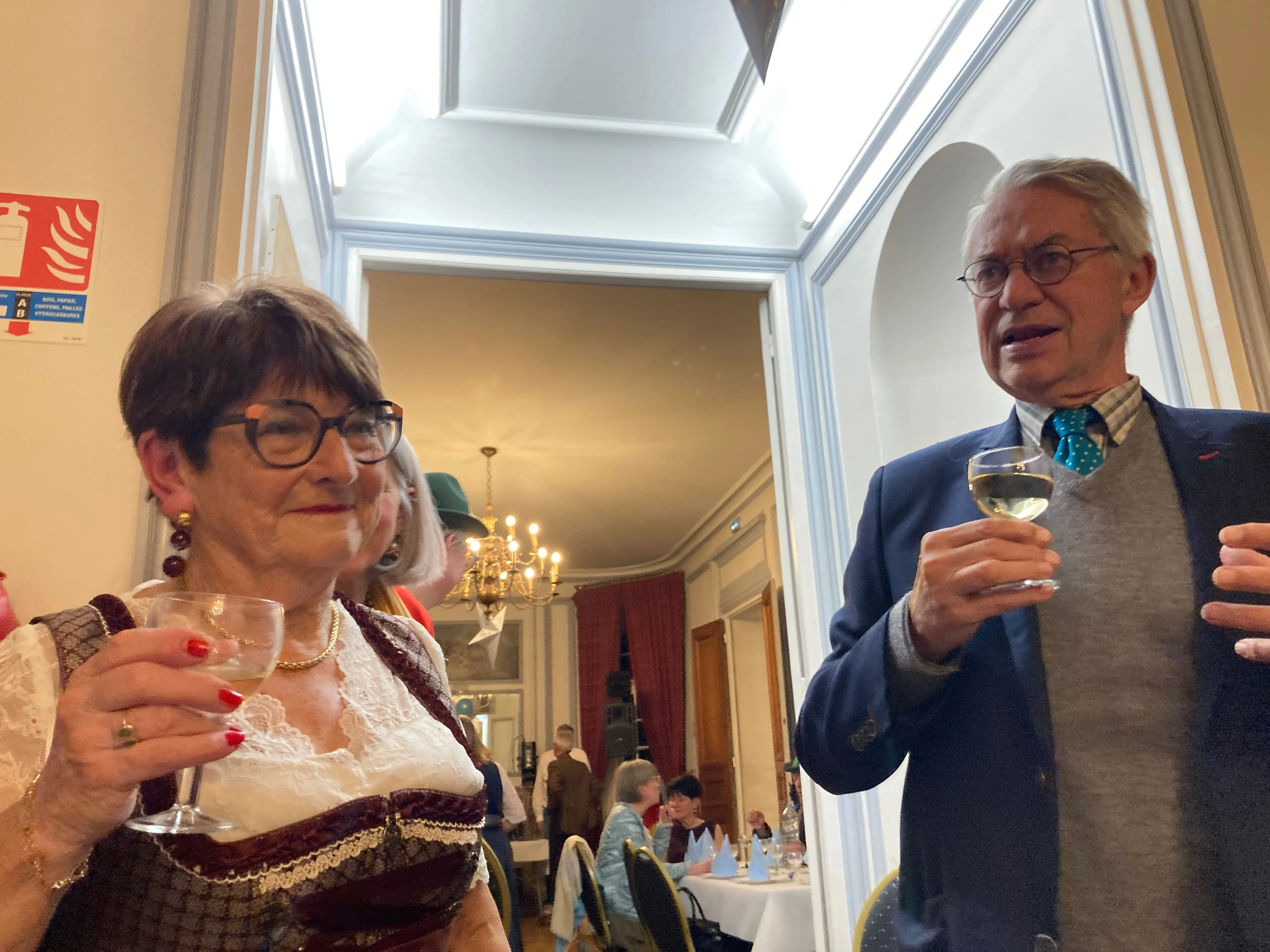 Michèle et Philippe Marini